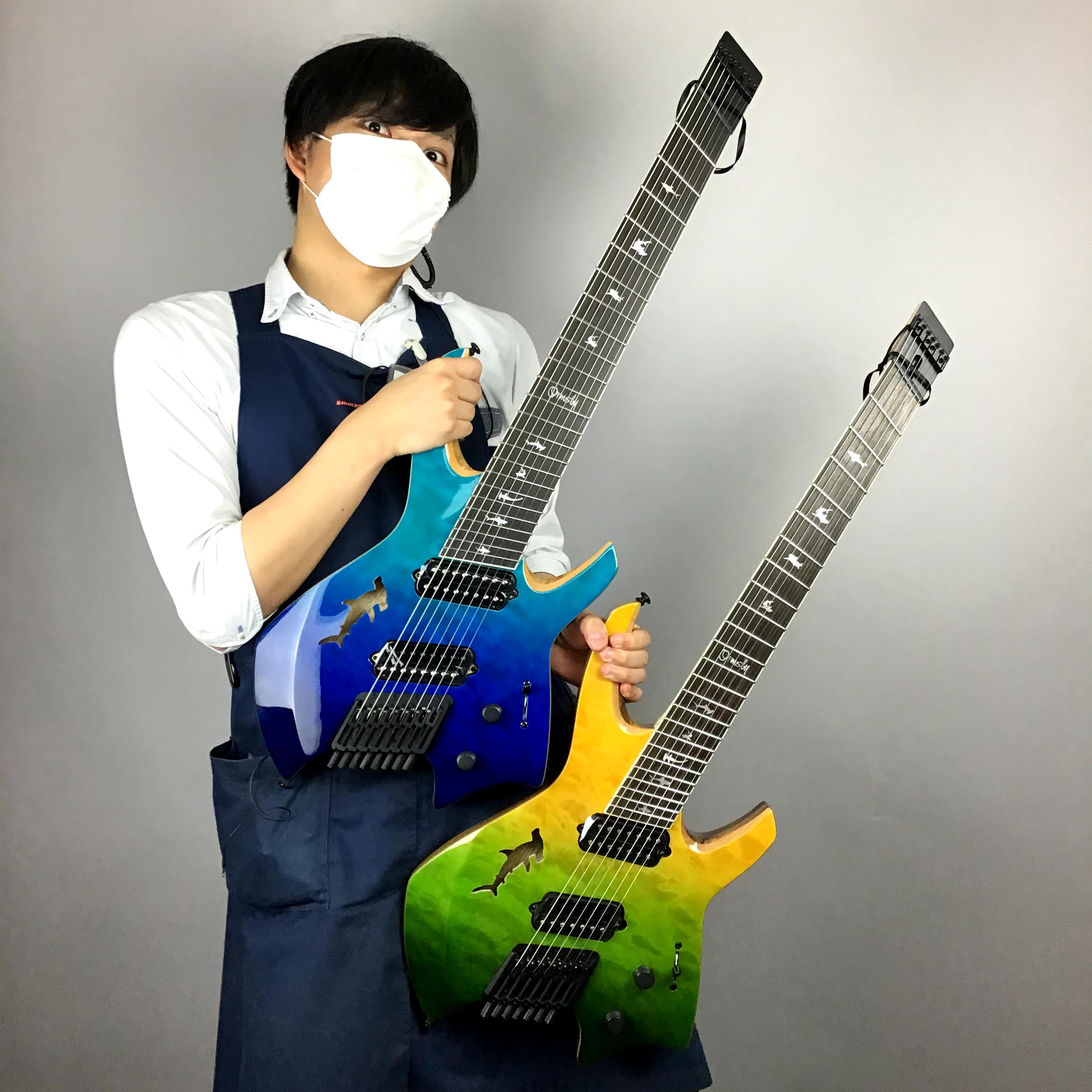 ◇大感謝祭!! ヘッドレスギター 凛々しく ブラックアッシュ G1G22130