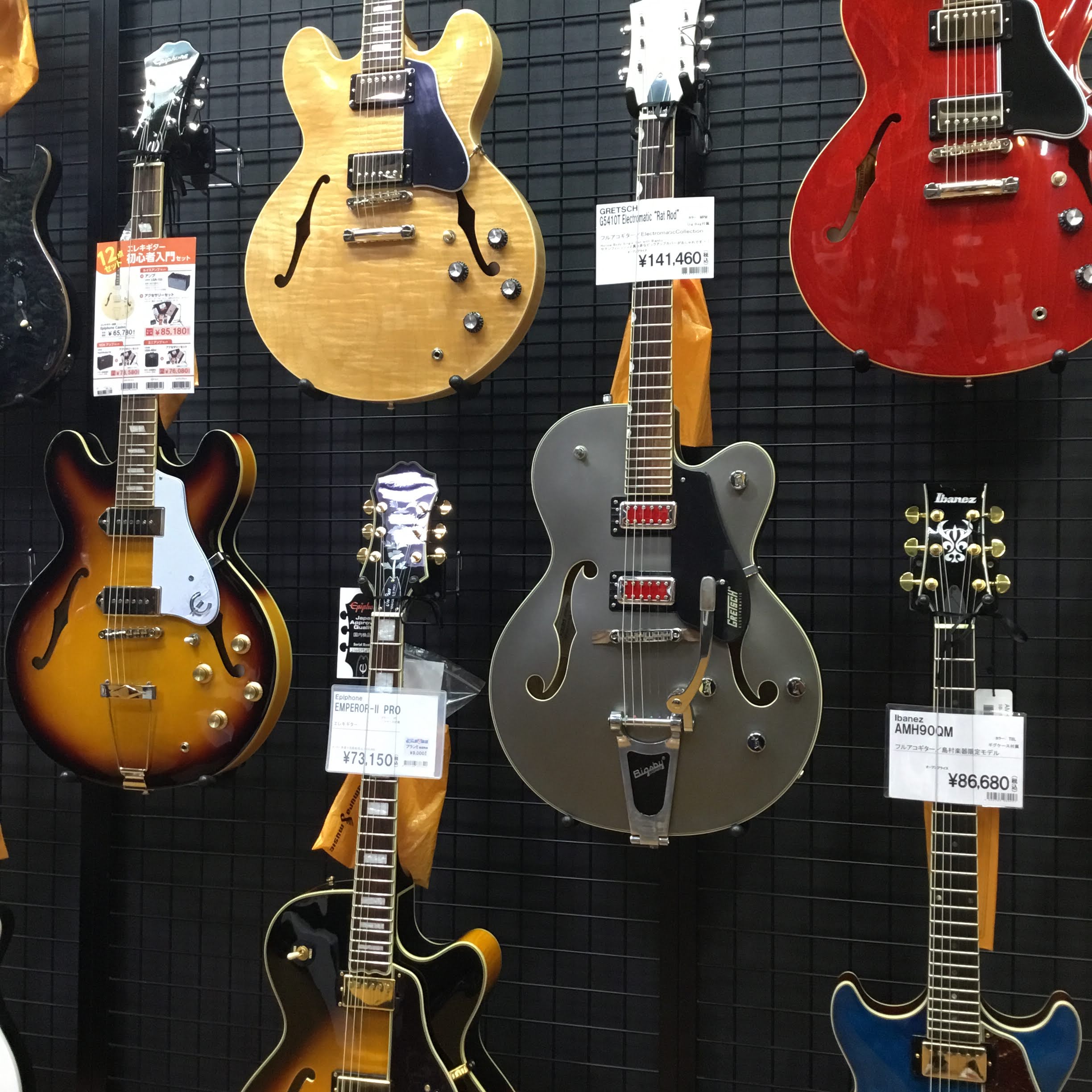 *郡山アティ店　セミアコ・フルアコ展示状況！ ***Gibson / 61 ES-335 Gloss |*ブランド|*型名|*販売価格(税込)| |Gibson|[https://www.digimart.net/cat01/shop5104/DS06873424/:title=61 ES-335  […]