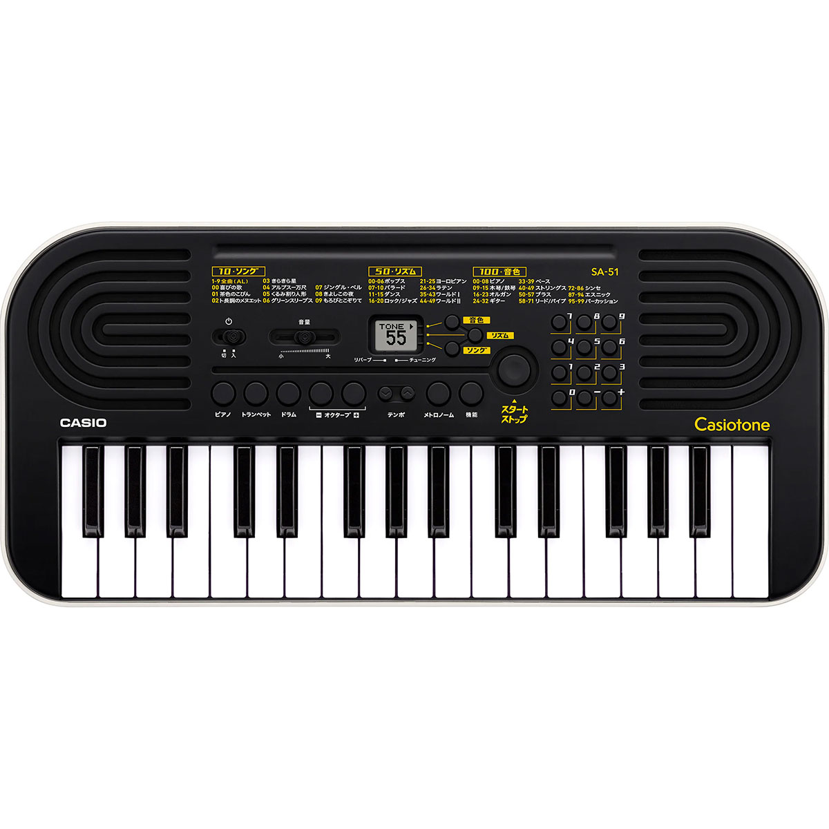 大人気商品のSA-46後継モデルです！ CONTENTS特徴演奏をサポートする多彩な機能音楽を更に楽しく！音楽教室開講中です特徴 ・いい音でしっかり弾けるから、はじめての鍵盤楽器におすすめ。・コンパクトなボディに、たくさんの美しい音色、リズム、機能を搭載。・小さい手でも弾きやすい、手軽に弾ける32ミ […]