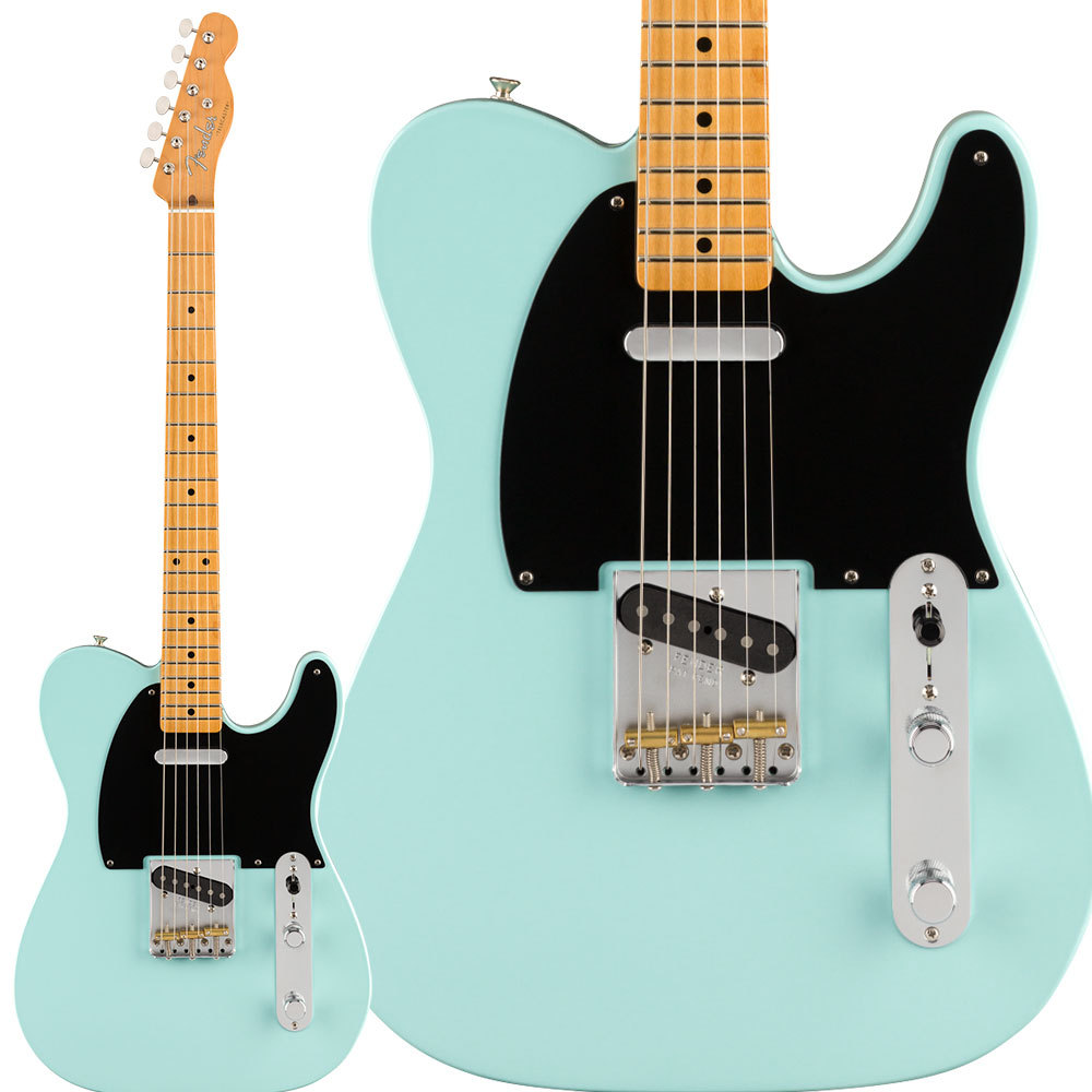 エレキギターFender Vintera '50s Telecaster Modified Maple Fingerboard Daphne Blue