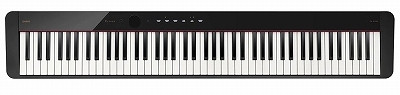スタイリッシュ電子ピアノ<br />
【PX-S1100】<br />
BK（ブラック）、CB（カームブルー）を展示<br />
<br />
■外寸(mm):幅1322×奥行き232×高さ102<br />
■質量:11.2kg<br />
■付属品；ワイヤレスMIDI & AUDIOアダプター（WU-BT10）、ペダル（SP-3)、譜面立て<br />
<br />
￥69,300(税込)