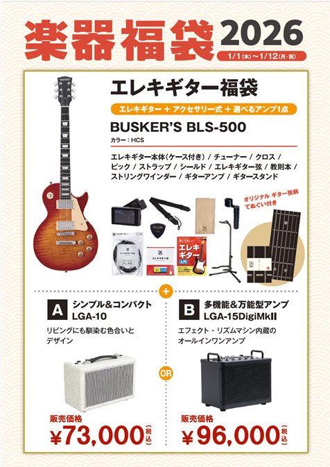 BUSKER'SBLS500 セット　カラー：HCS