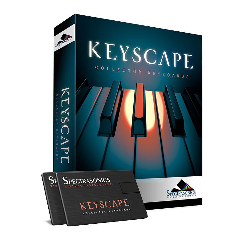【数量限定特価】Spectrasonics Keyscape （USB Driveインストーラー版） 入荷！