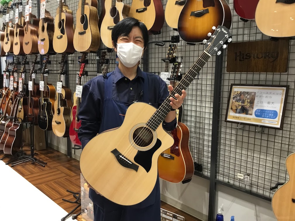 【アコーステックギター】Taylor/114ce-Walnut 2017再入荷いたしました！