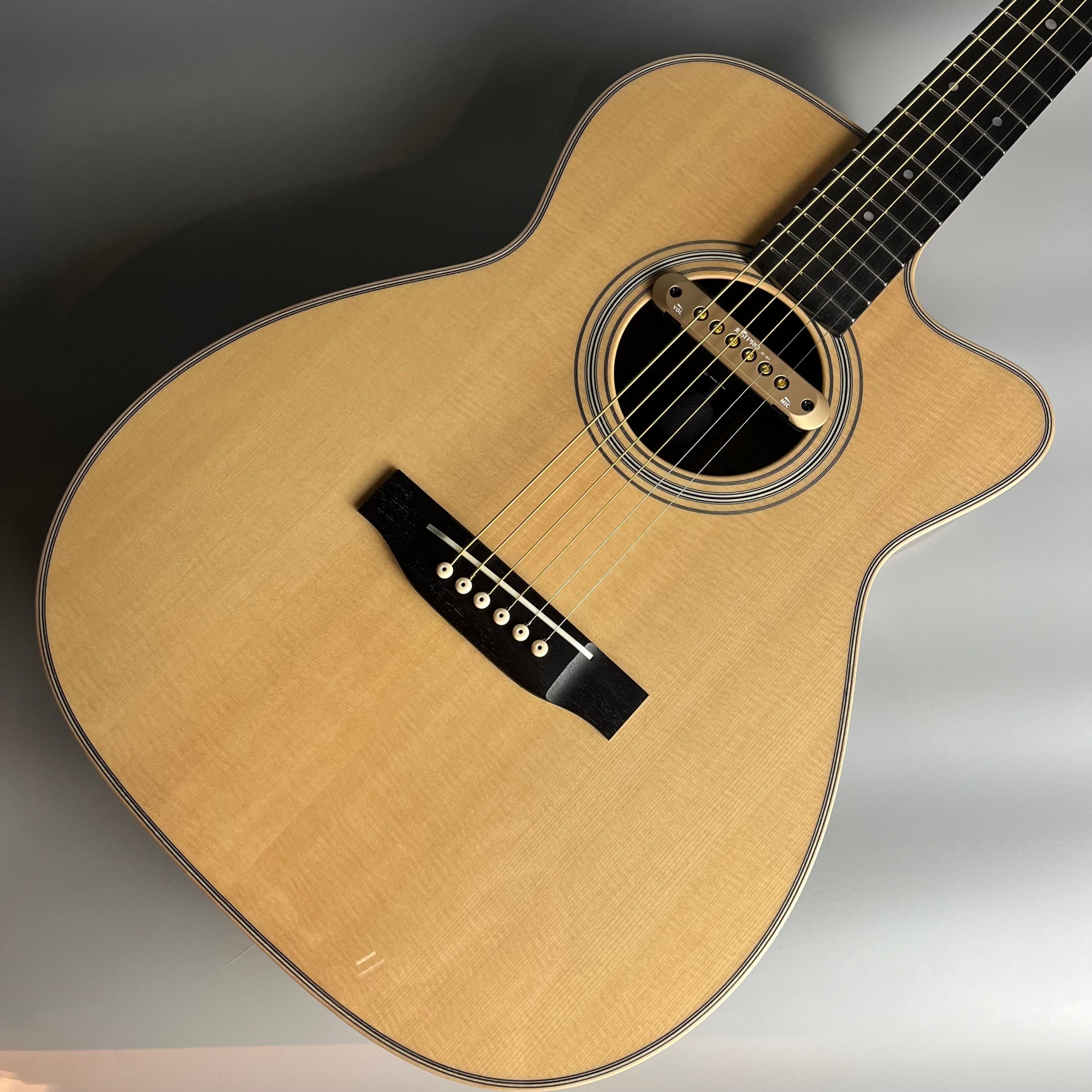 ASTURIASSOLO STANDARD/S JUSTPRO製ピックアップ搭載