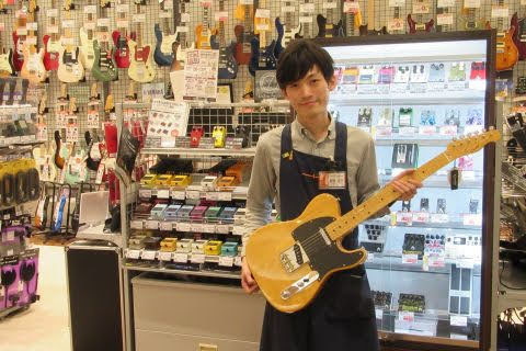 ギターフェア担当野崎(のざき)