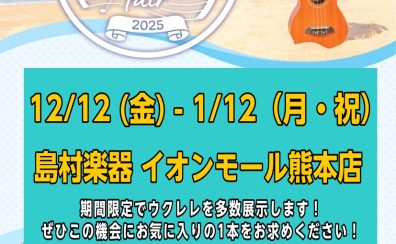ウクレレフェア開催！