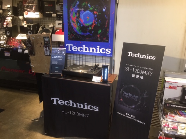 【DJ】Technics / SL-1200MK7 入荷しました！