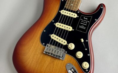 【Fender】Player Plus Stratocaster Sienna Sunburst入荷しました！