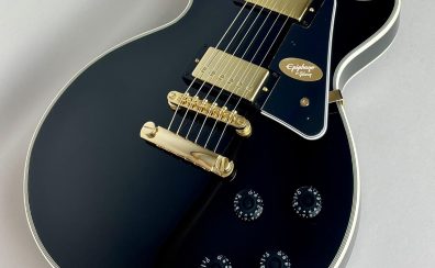 【Epiphone】Les Paul Custom Ebony入荷！