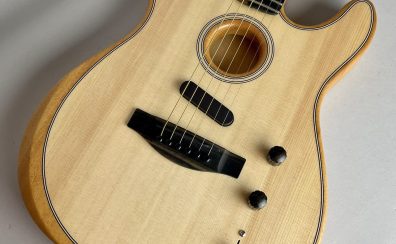 【Fender】AMERICAN ACOUSTASONIC TELECASTER Natural特価品入荷