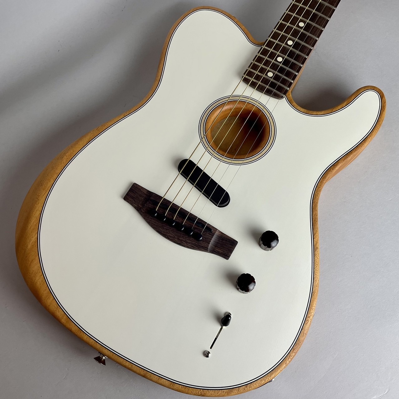 Fender（フェンダー）Acoustasonic Player Telecaster Arctic White