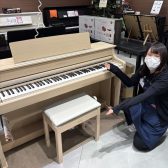 【 ヤマハ電子ピアノ：展示品特価情報！ 】各種展示品一台限り、お求め安くなりました◎