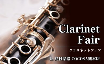 【管楽器:11/14(金)~11/16(日)】クラリネットフェアを開催いたします!