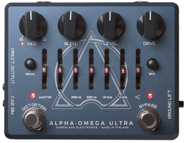 【ヘッドフォン推奨】Darkglass Electronics/「Alpha Omega」を分かりやすく解説します！