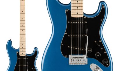 Squier by Fender　Affinity Series Stratocaster Maple Fingerboard Black Pickguard