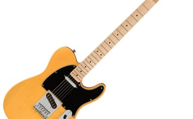 Squier by Fender　Affinity Series Telecaster Maple Fingerboard Black Pickguard