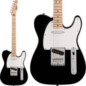 Squier by Fender　SONIC TELECASTER Maple Fingerboard White Pickguard Black