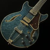 Ibanez　AMH90QM Quilted Maple Trance Blue