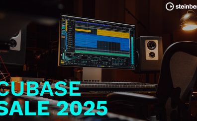 ｜CUBASE SALE 2025｜Cubaseが期間・数量限定30%OFF！！