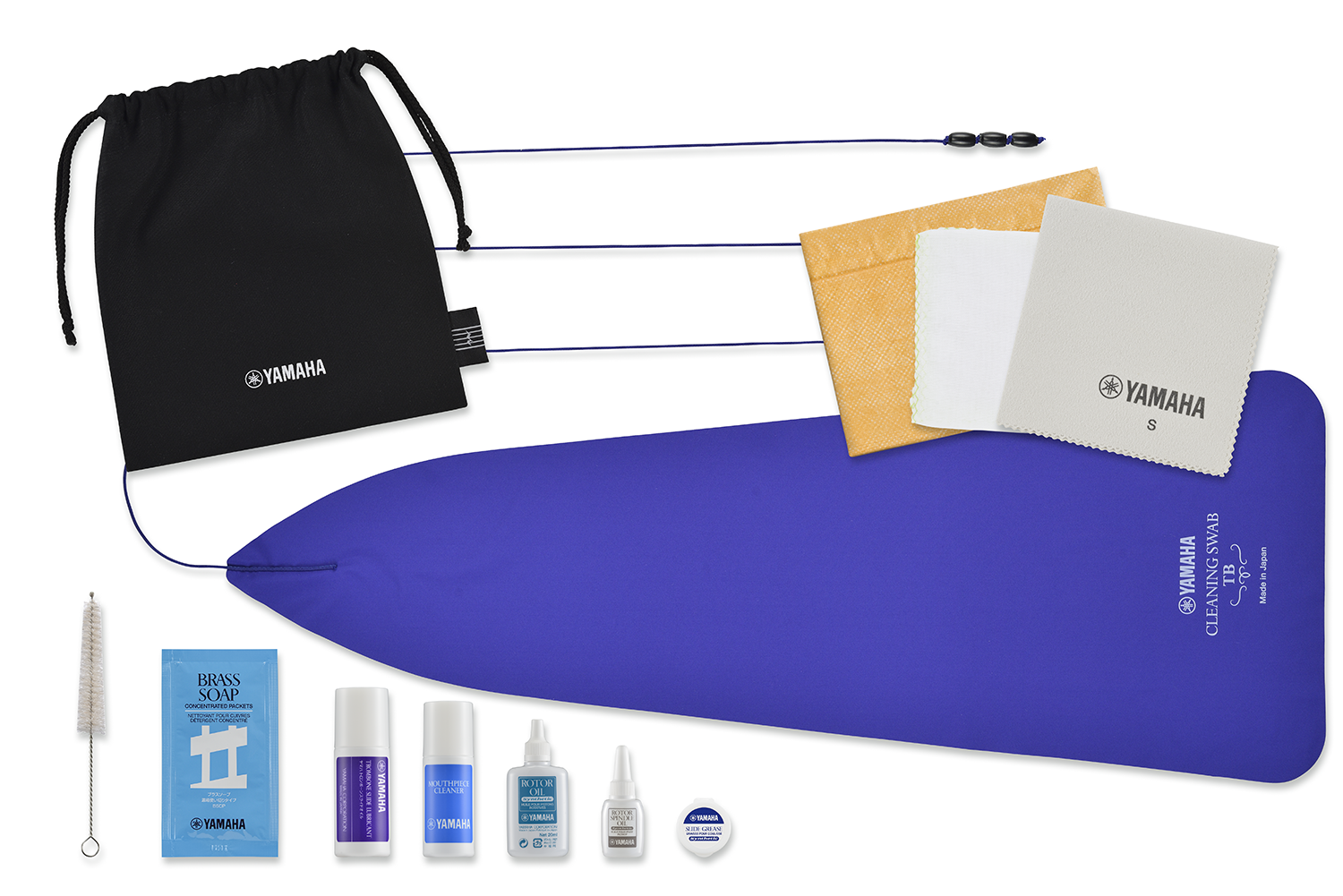 YAMAHAKOSTBB6　トロンボーン（ロータリー付）用お手入れセット