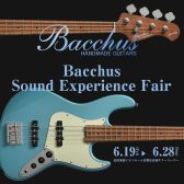 Bacchus Sound Experience Fair　6.19(Fri)➤6.28(Sun)