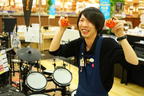 スタッフ写真 ドラム、ドラムアクセサリー 矢立