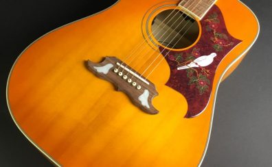 Epiphone Dove PRO Violinburst ダブ エレアコギター トップ単板