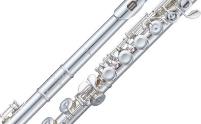 Pearl PF-665E フルート 頭部管銀製 C足部管 オフセット カバードキィ Eメカ付