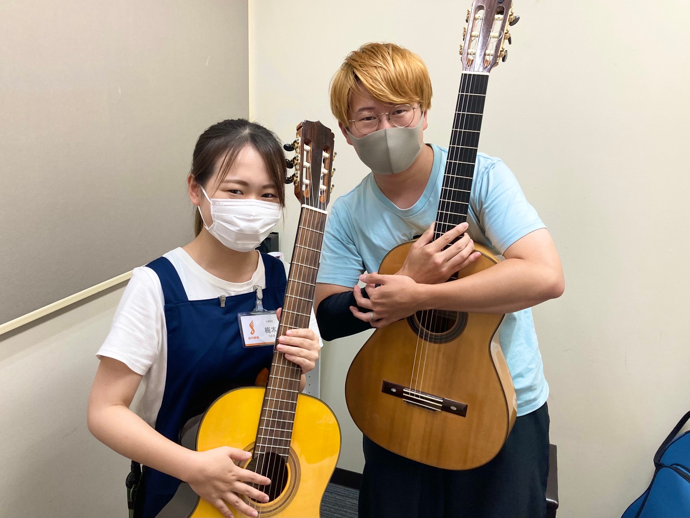 スタッフ：梅木がトライ★クラシックギター教室：加藤先生の体験レッスン