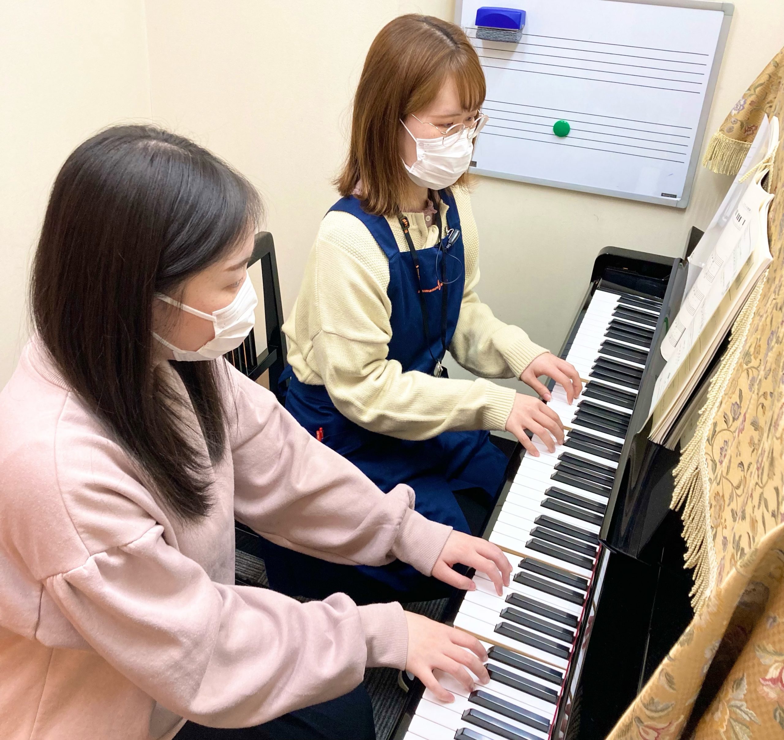スタッフ：園田がトライ★ピアノ教室：戸北先生の体験レッスン