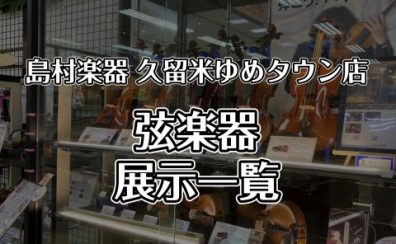【久留米店】展示中のバイオリン紹介！アドバイザーが選び方もサポートします♪