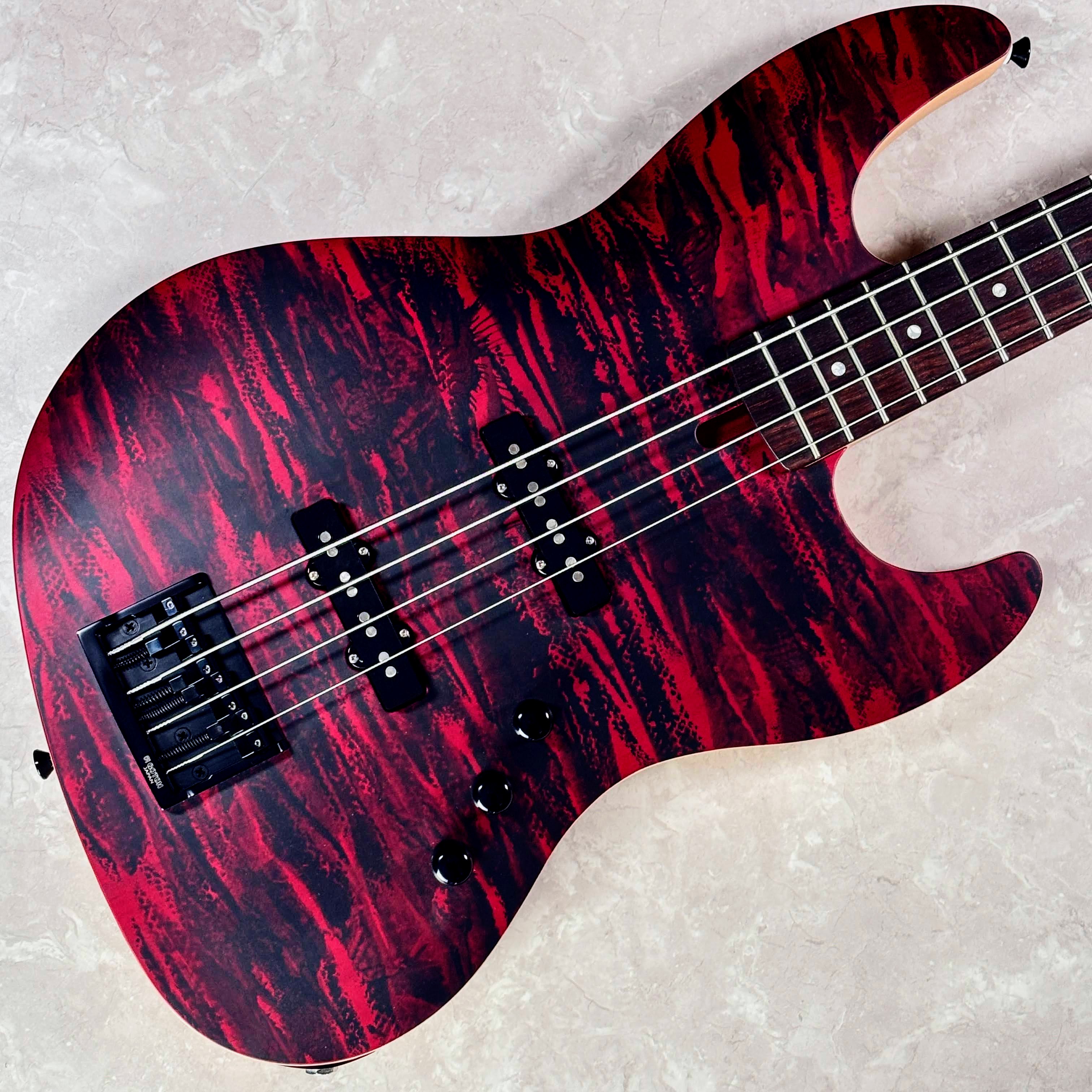 SAITO GUITARSS-420B RGT MRA 2S Red Low Gloss