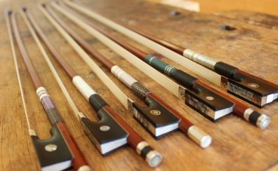 【バイオリン】弓の展示開始しました♪選び方もサポートいたします！