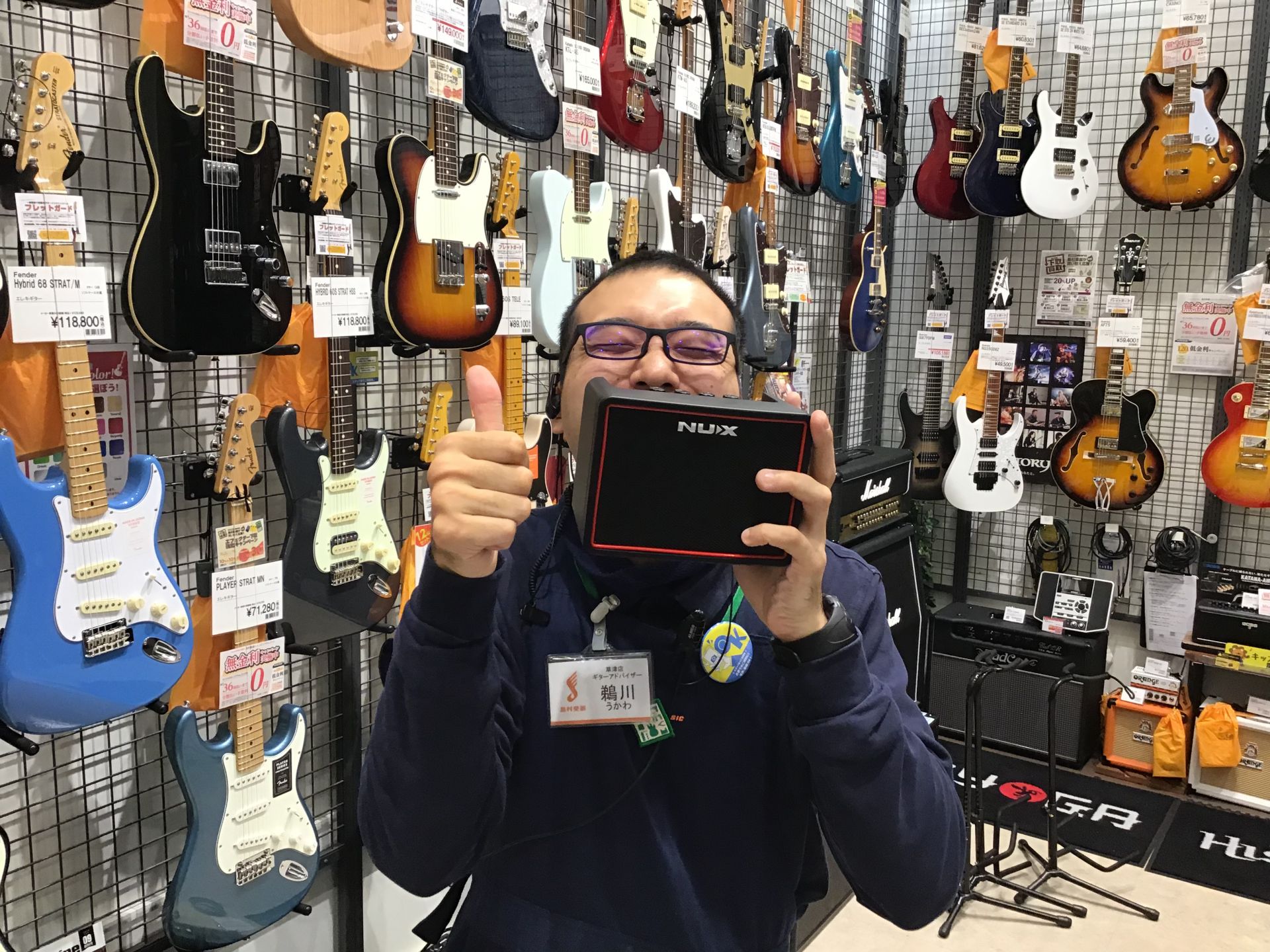 【商品情報】コストパフォーマンスに優れたミニアンプ NUX  『NMLBT』が入荷！