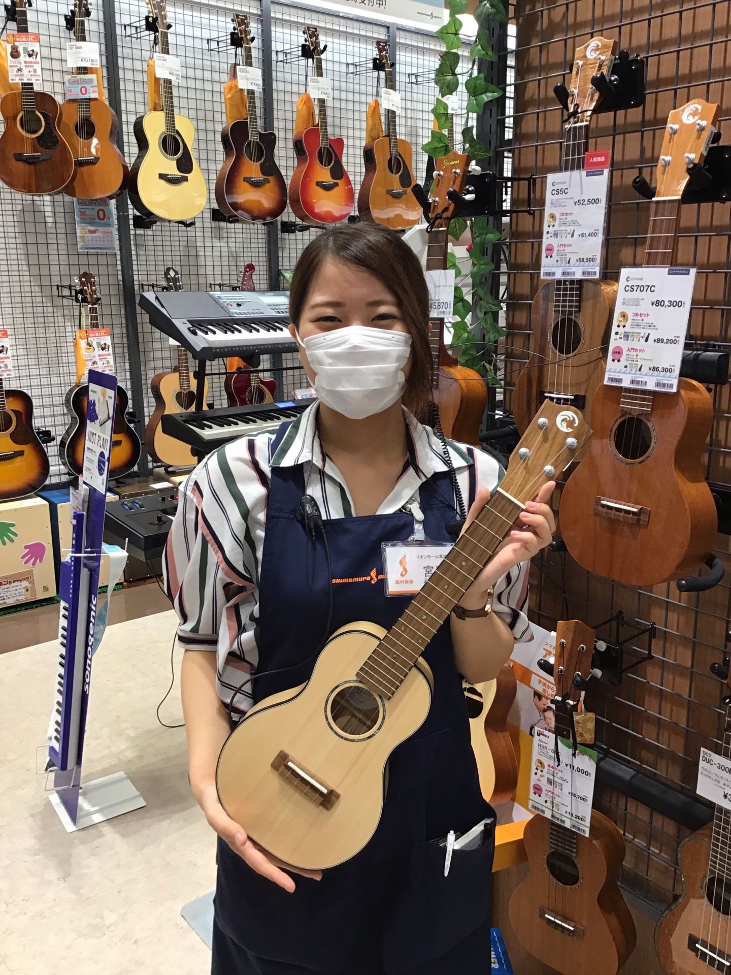 【入荷情報】国産素材100%のウクレ！COTONE『CC-JPN-1』入荷！