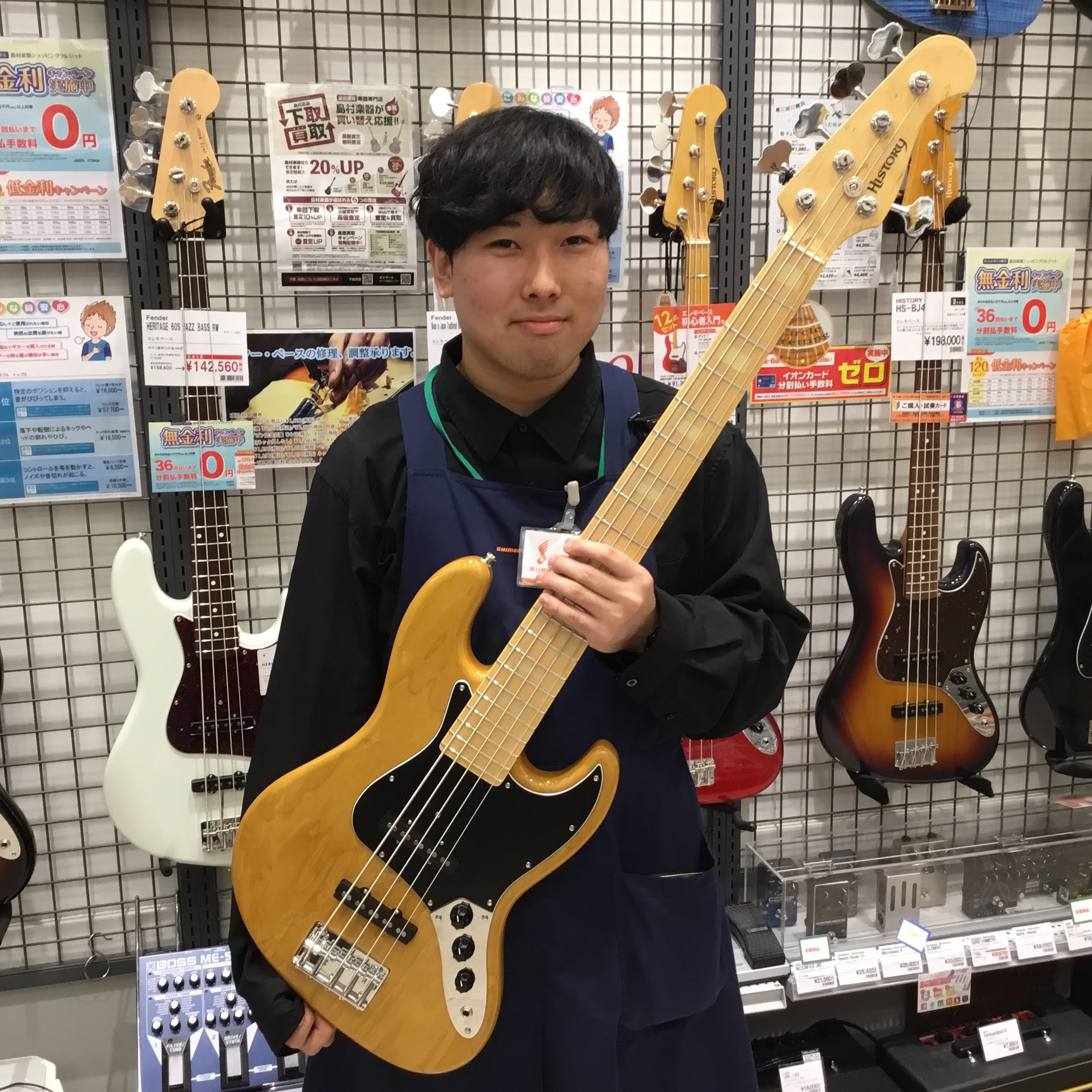 【スタッフ紹介】ベース担当福岡の自己紹介！