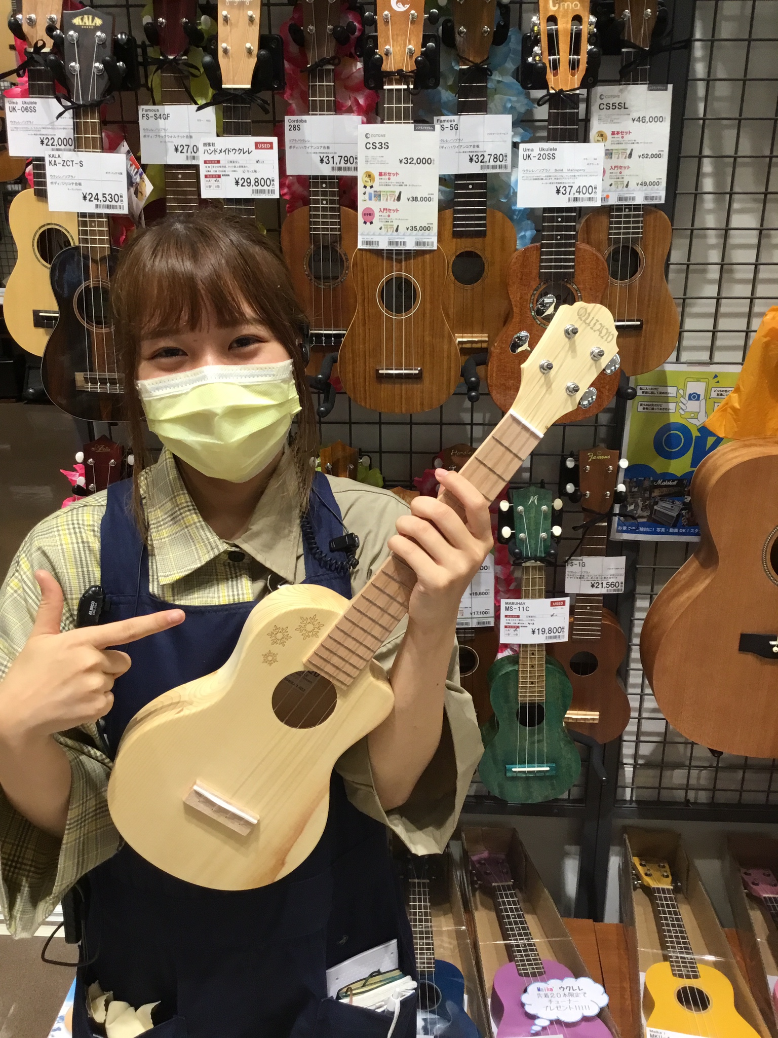 【入荷情報】QUIAMウクレレ入荷致しました。