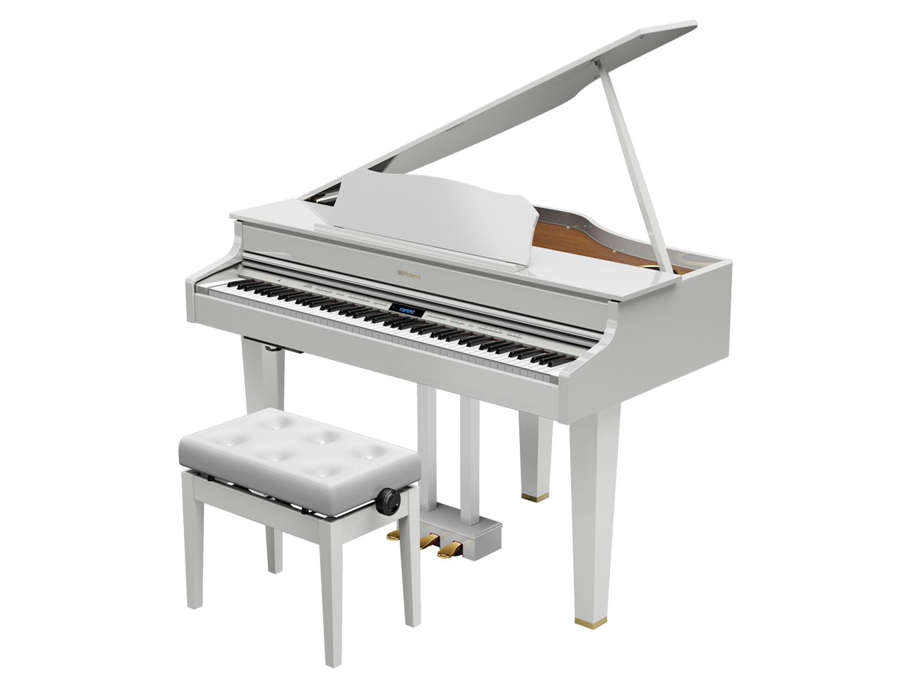 RolandGP6(白塗鏡面艶出し塗装仕上げ)
