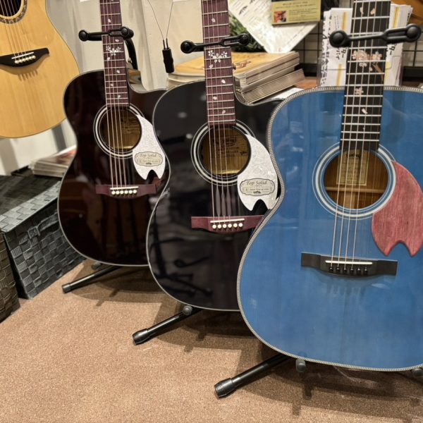 海外ブランドはもちろん、国産ギターもたくさん！