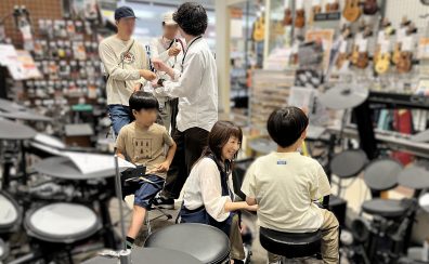 10月4日(日)【親子・兄弟で楽しむ！】第2回ドラム体験会開催！