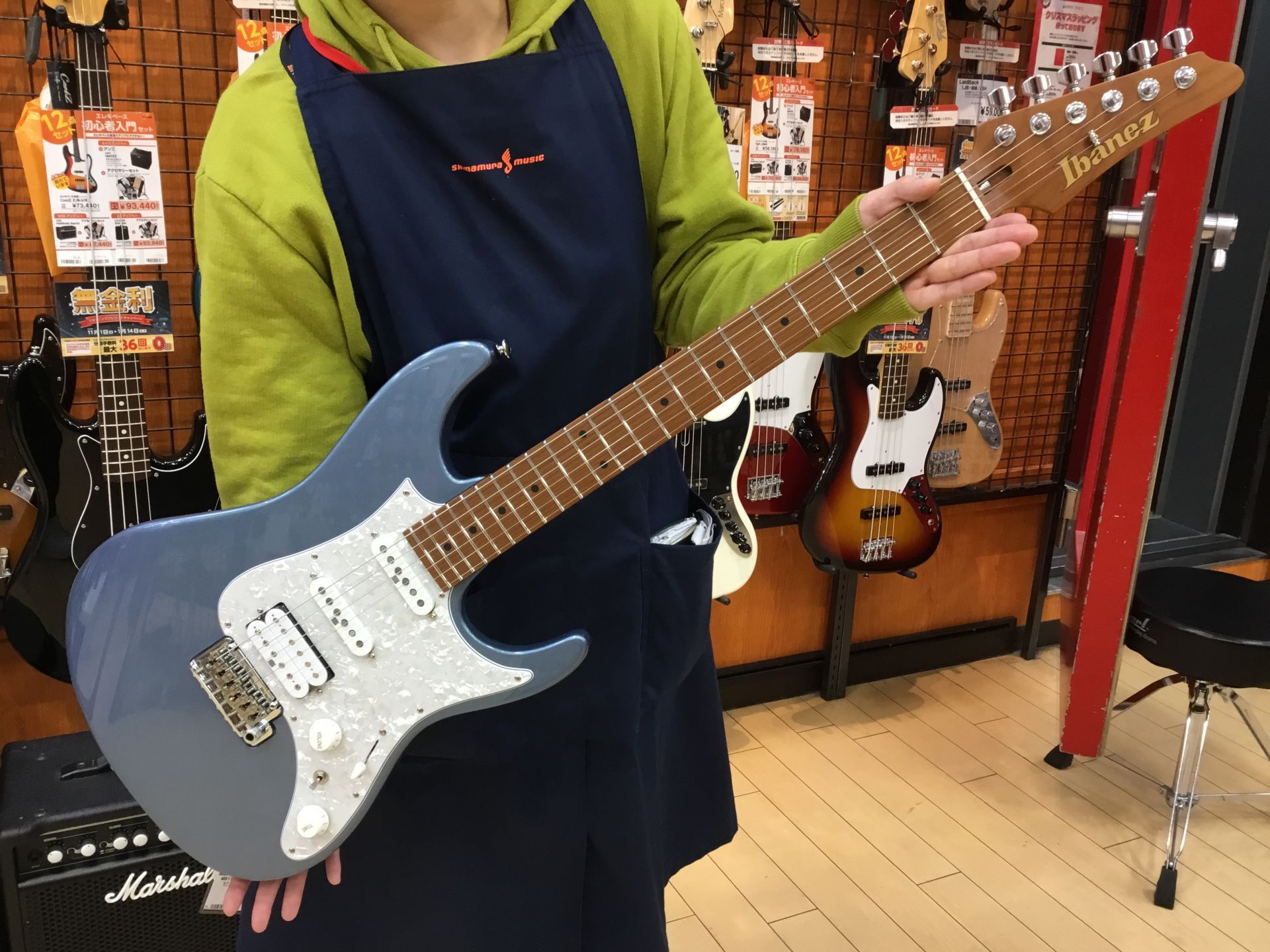 *人気沸騰中！Ibanez新シリーズ　MIJモデル入荷です！ アイバニーズが提唱する、新世代ギタリストのスタンダード・モデル]]Ibanezの新ラインナップとして今注目されているAZシリーズの入荷です。]]S-TECH WOOD Roasted Maple Fretboardと銘打たれた新開発のネッ […]