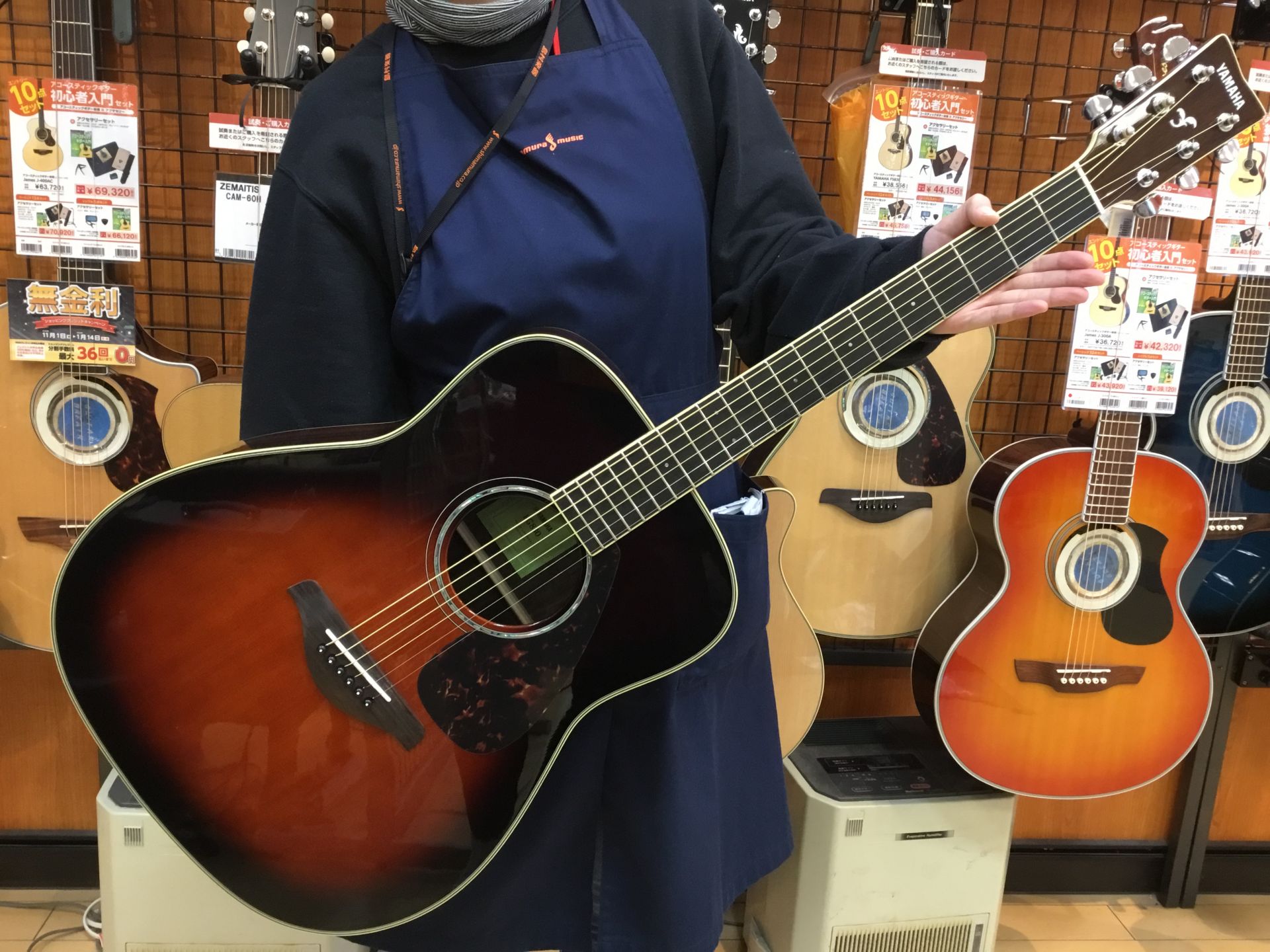 【アコースティックギター新着入荷情報】YAMAHA FG830