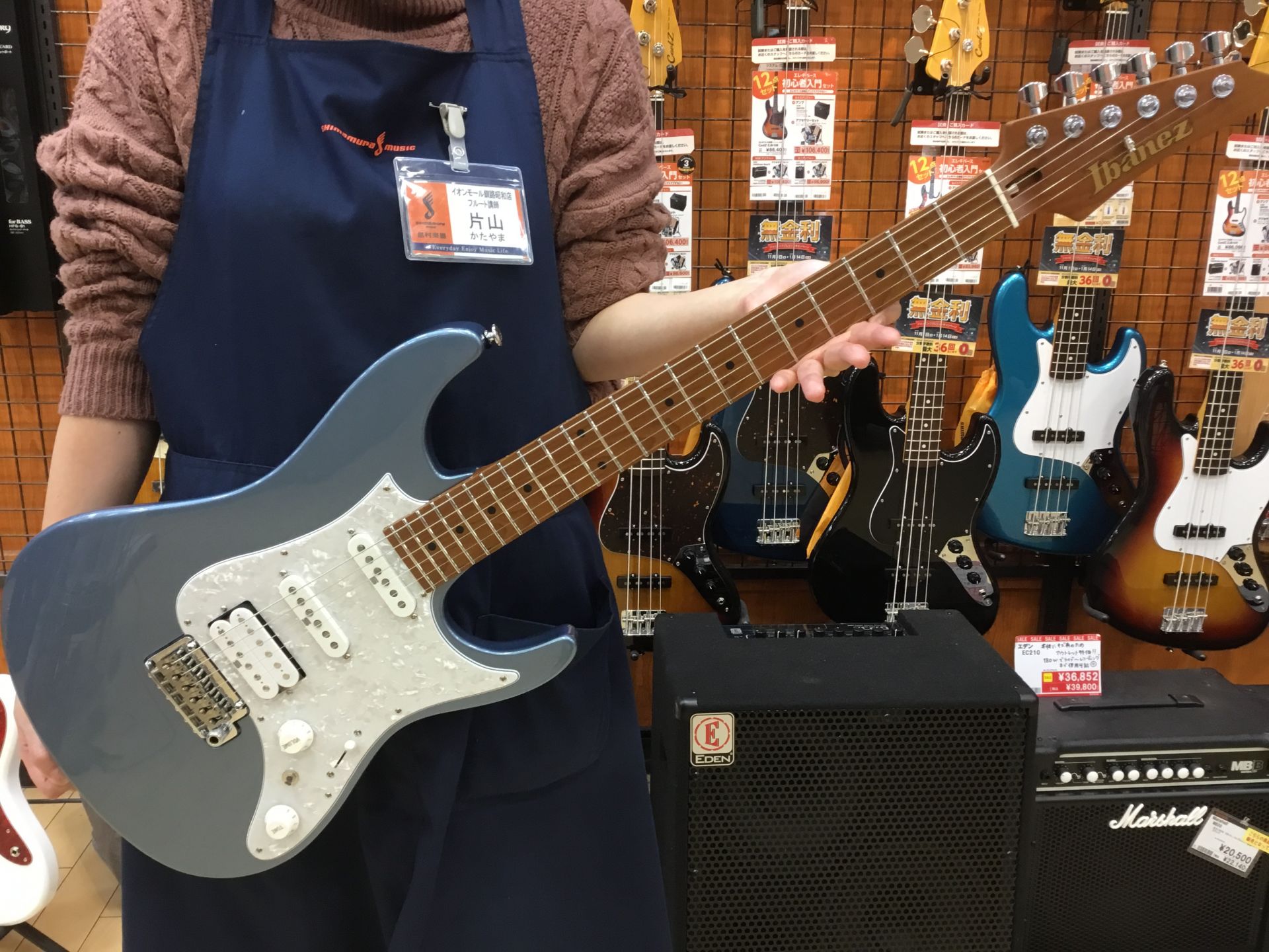 *人気沸騰中！Ibanez新シリーズ　MIJモデル再入荷です！ ※当モデル、一度入荷致しましたが即売。その後[!!再入荷致しました！!!] アイバニーズが提唱する、新世代ギタリストのスタンダード・モデル]]Ibanezの新ラインナップとして今注目されているAZシリーズの入荷です。]]S-TECH W […]