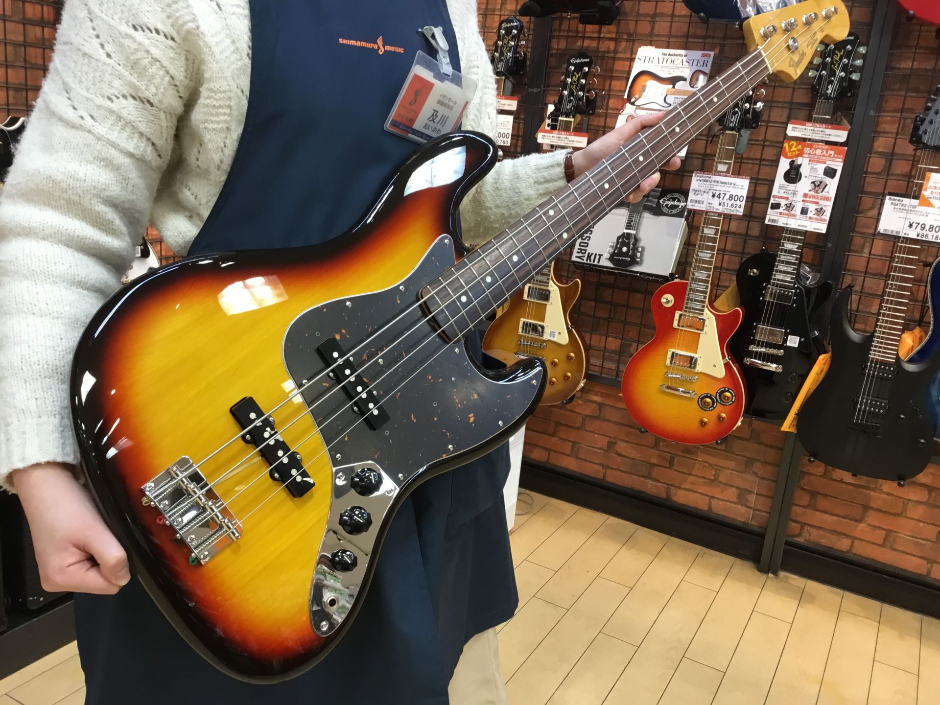 【エレキベース新着入荷情報】Fender Traditional 60s JAZZ BASS