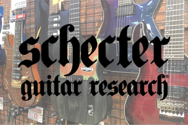 【エレキギター】SCHECTER(シェクター)釧路店ラインナップのご紹介