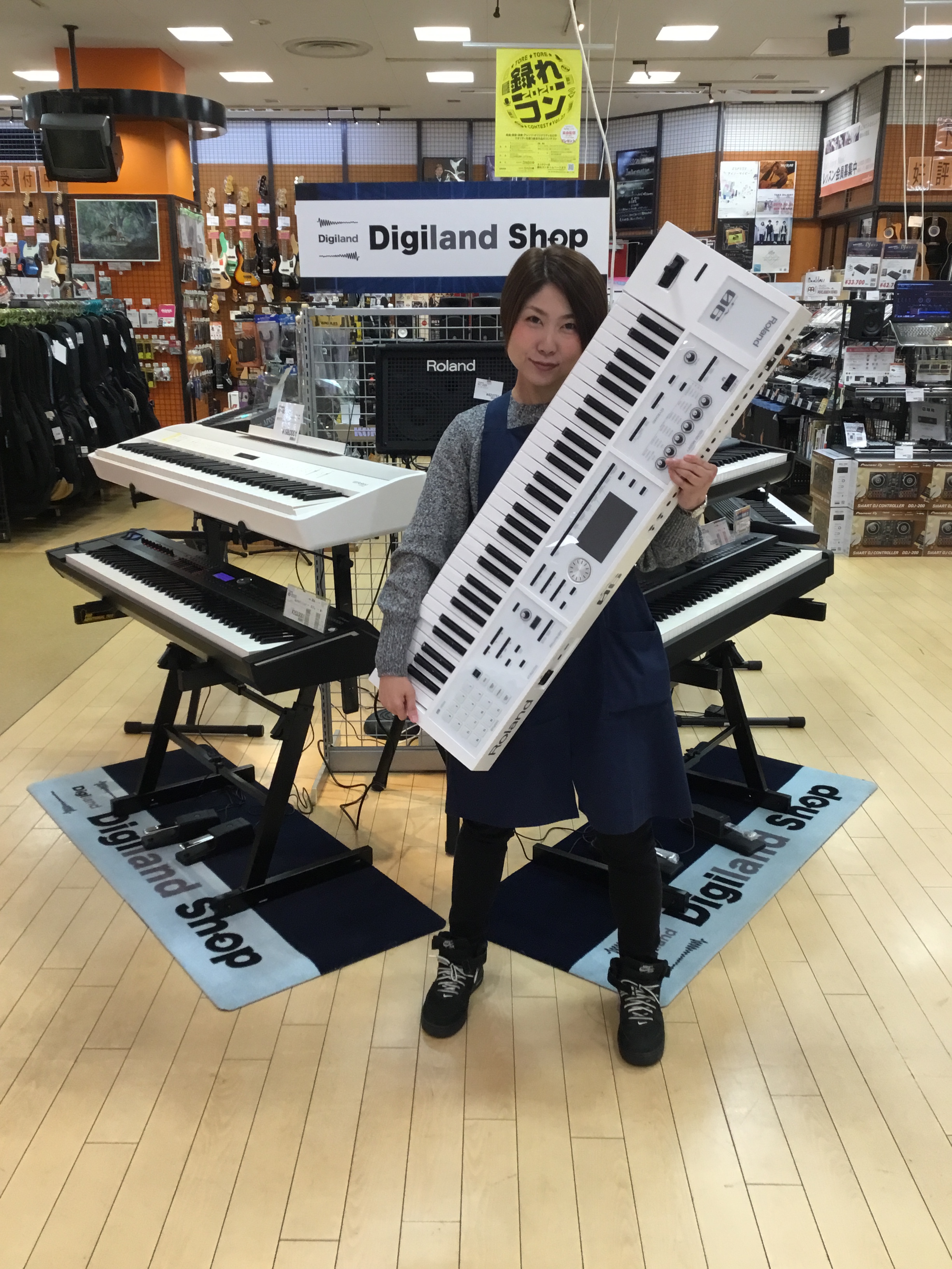 Digiland Shop シンセ・キーボード・ステージピアノ展示モデル一覧
