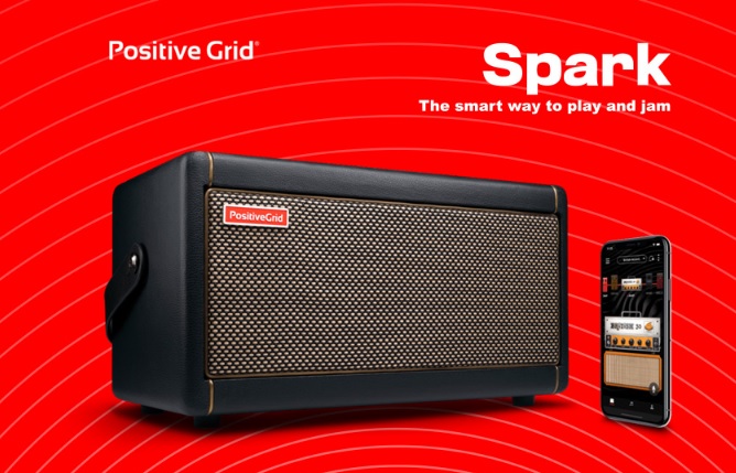 【アンプ】(Positive Grid)次世代の卓上ギターアンプ　Spark入荷致しました！