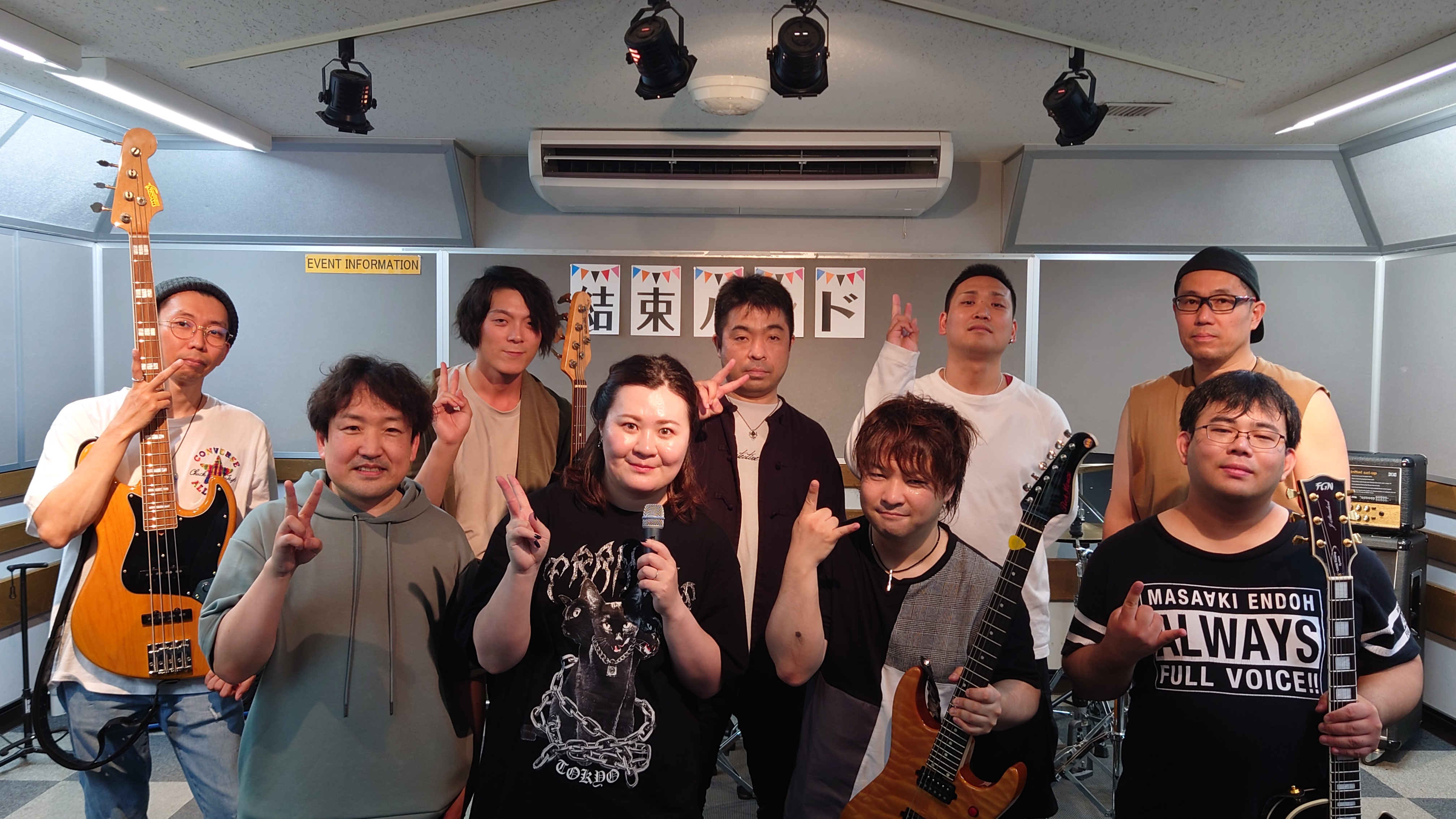 ライブ ばっちりでしたね!