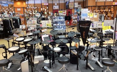 【電子ドラム】島村楽器イオンモール釧路昭和店　展示品ラインナップ紹介